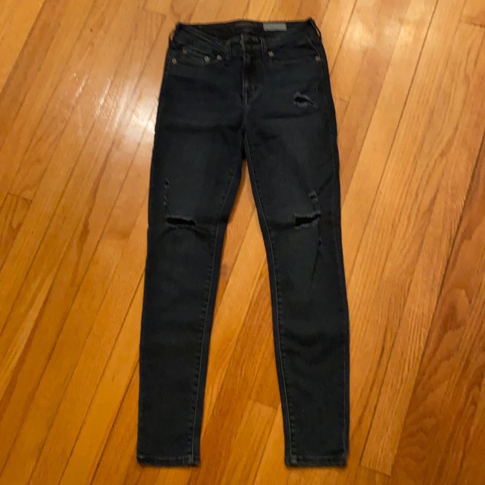 Aeropostale skinny black jeans
